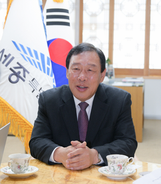 최민호 세종특별자치시장. 세종시 제공